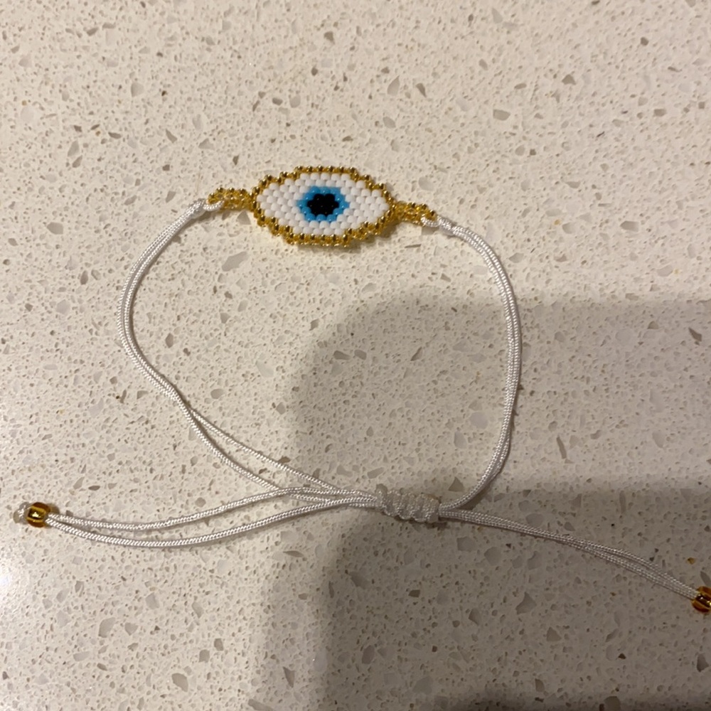 Evil Eye Beaded Layer Bracelet 🧿 - Picture 6 of 7